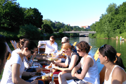 Fotos Tübingen Fotos Tübingen Stocherkahnfahrt
